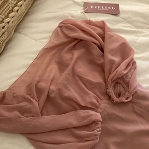 Eveling pink dress- size 0 NWT